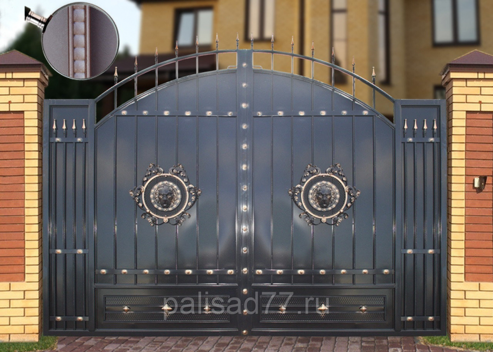 Кованые ворота Сикард