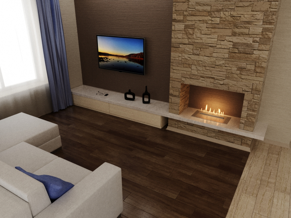 Биокамин в интерьере