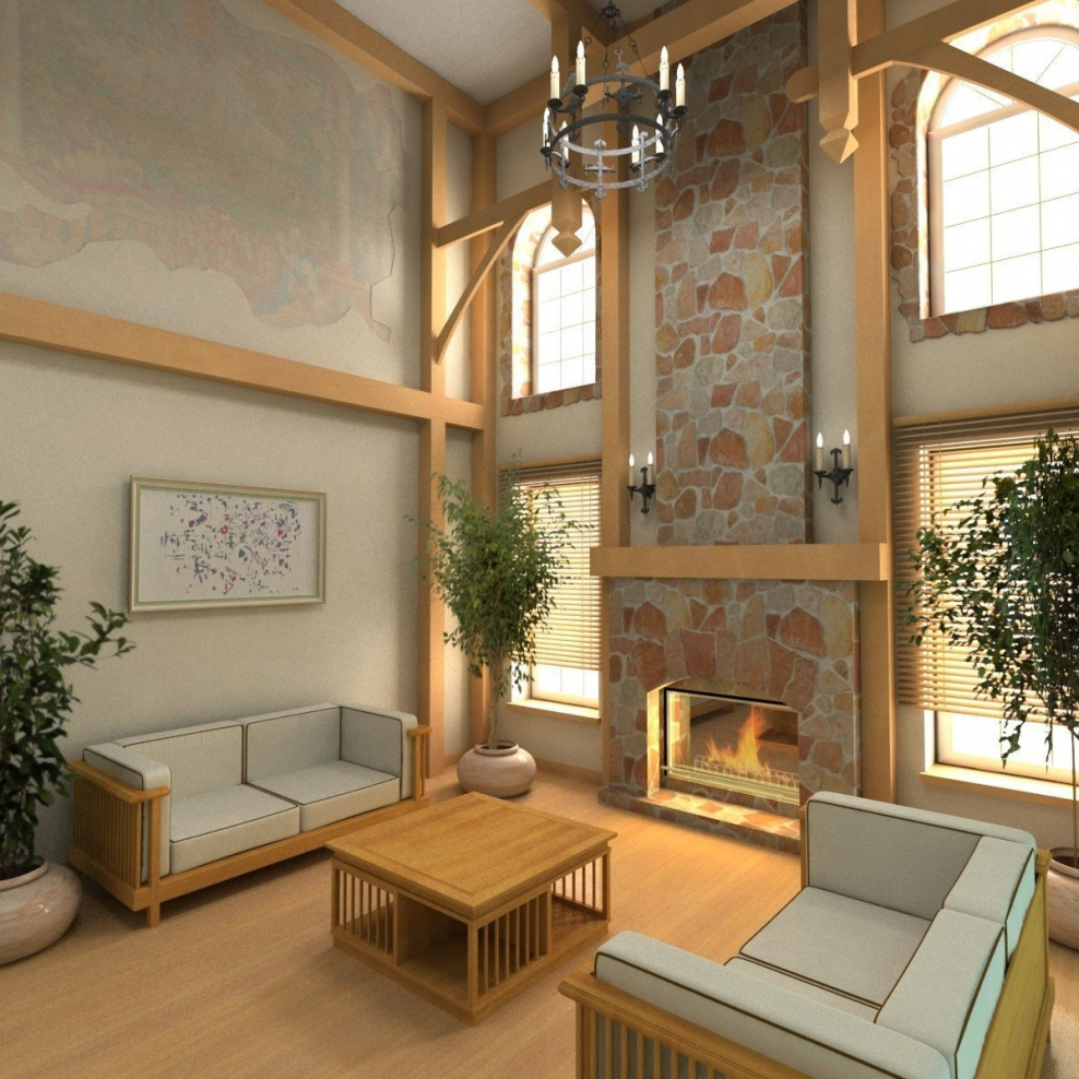 Зал со вторым светом