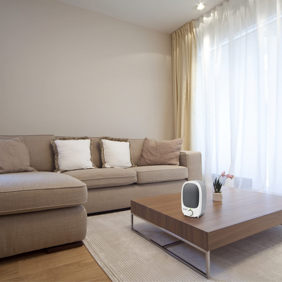 Серо бежевый диван