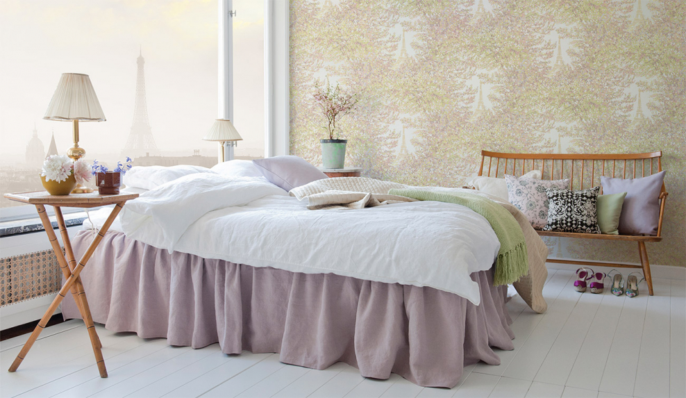 Спальня в стиле Скандинавия