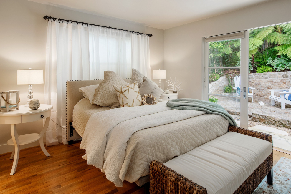 Текстиль в интерьере спальни