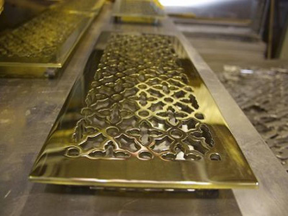 Гидрорезка латуни