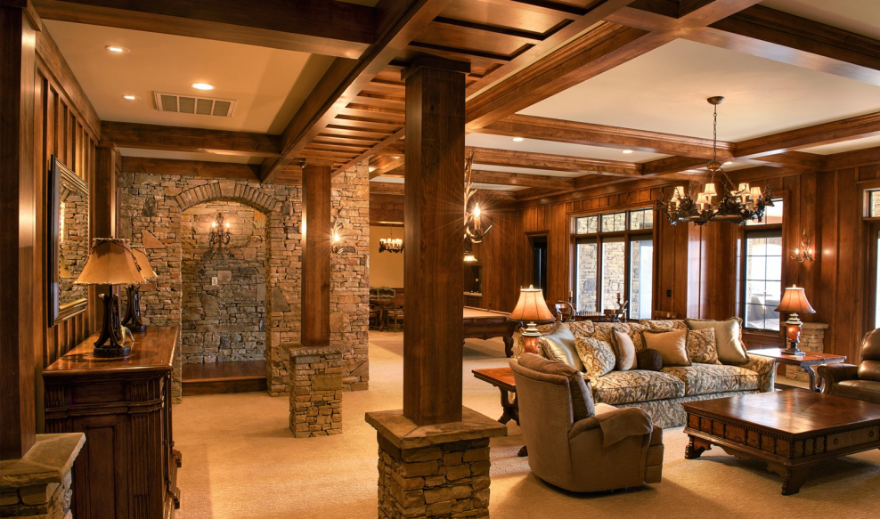 Натяжные потолки в стиле Ампир