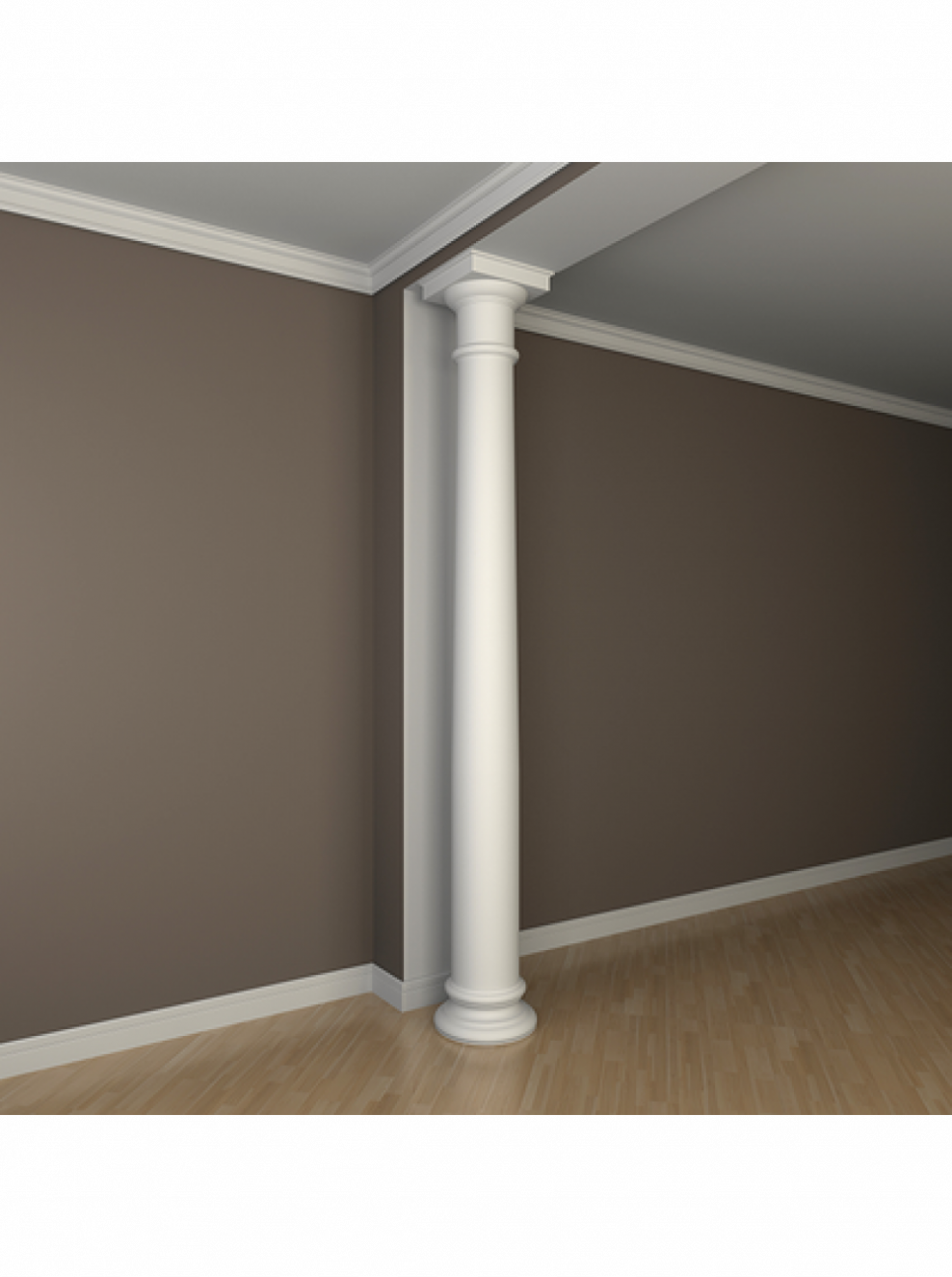 Колонны в современном интерьере