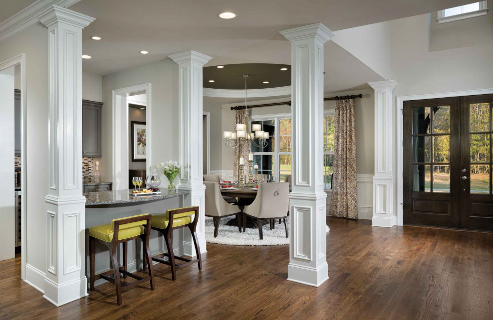 Колонны в стиле ар деко