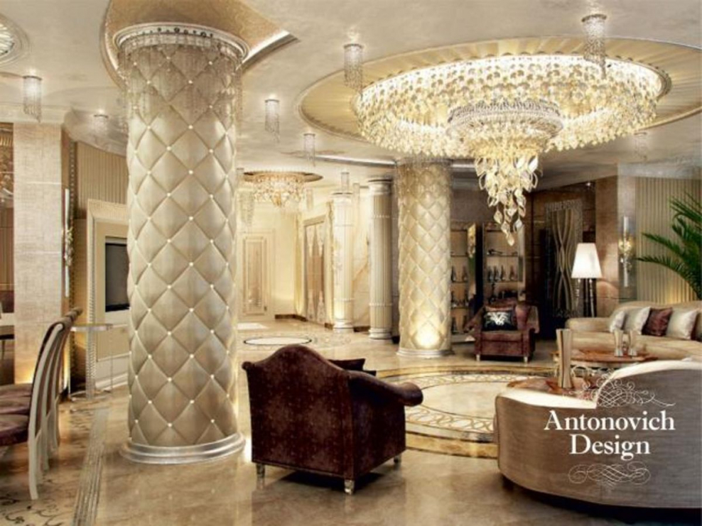 Колонны в гостиную