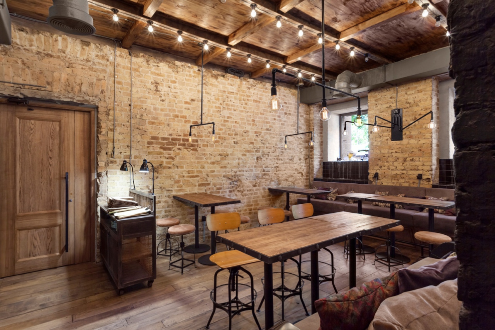 Двухэтажный офис в стиле лофт