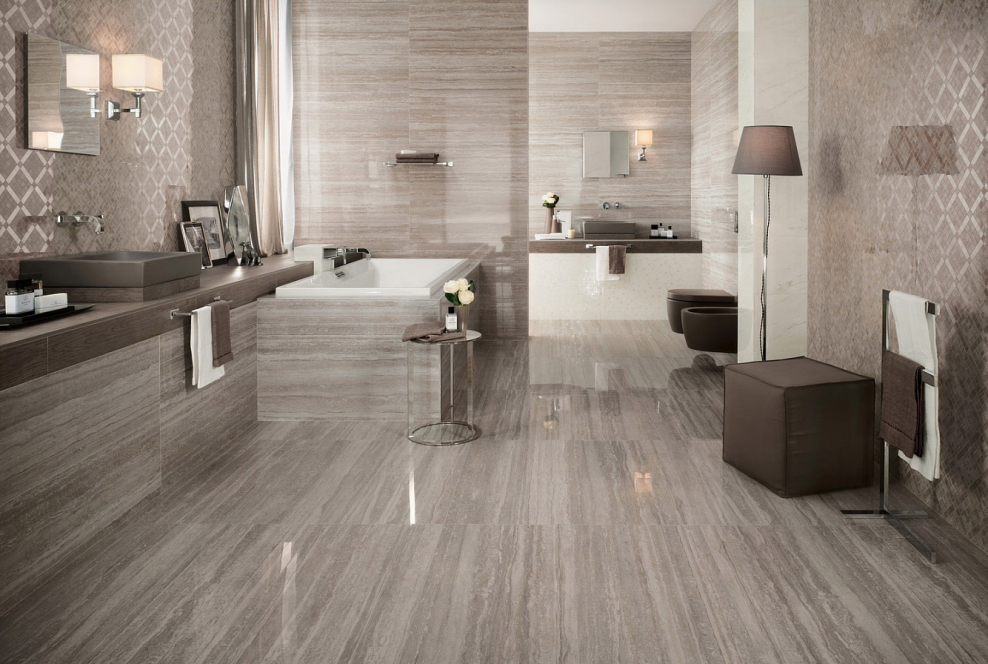 Сатинированный керамогранит