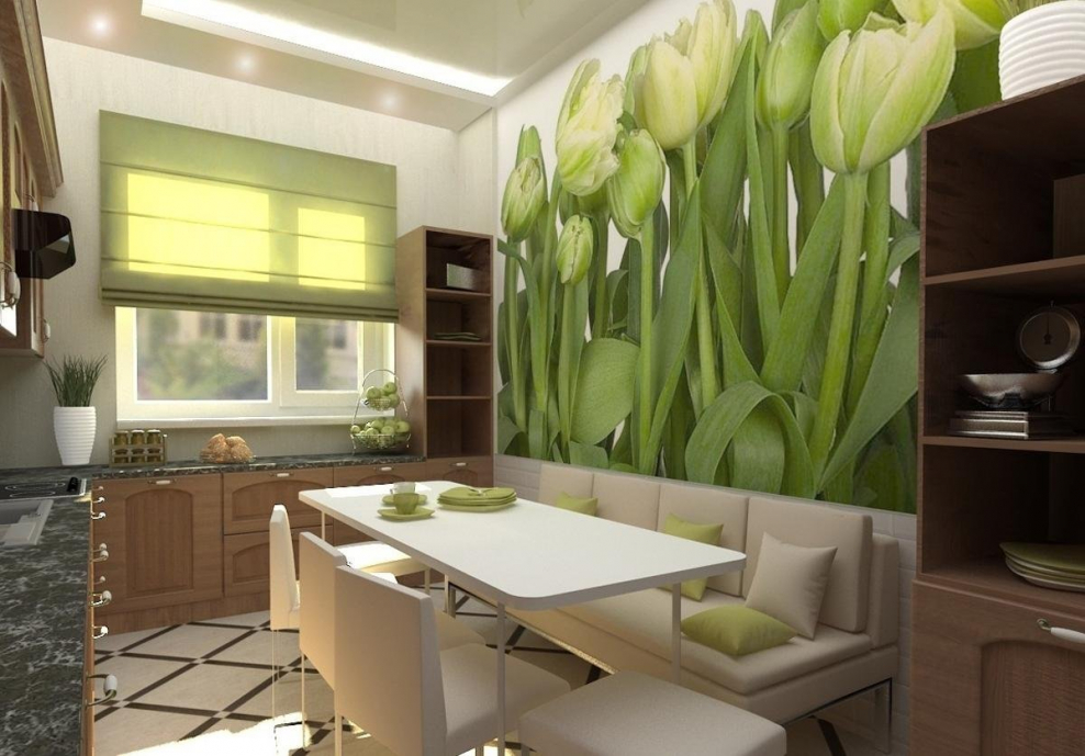 Кухня Модерн 10 кв м