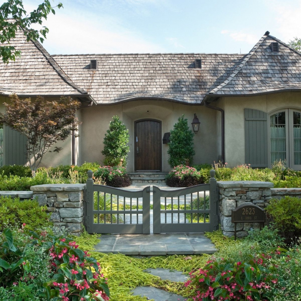 Стиль Арденский Прованс фасады домов