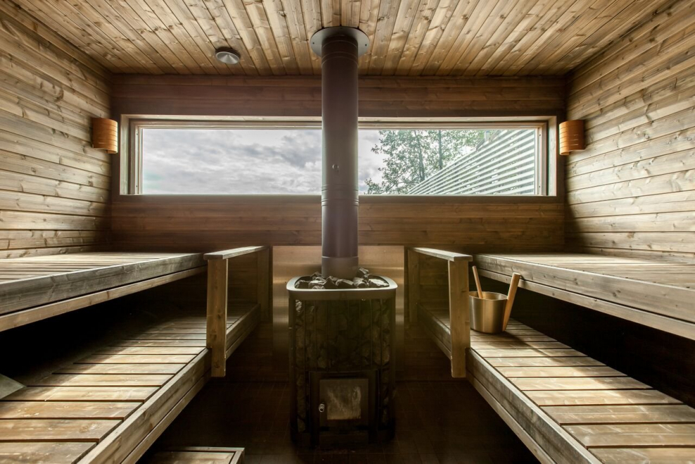 Внутреннее убранство бани