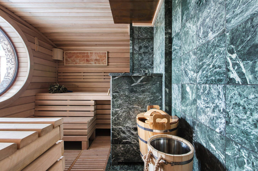 Отделка бани изнутри