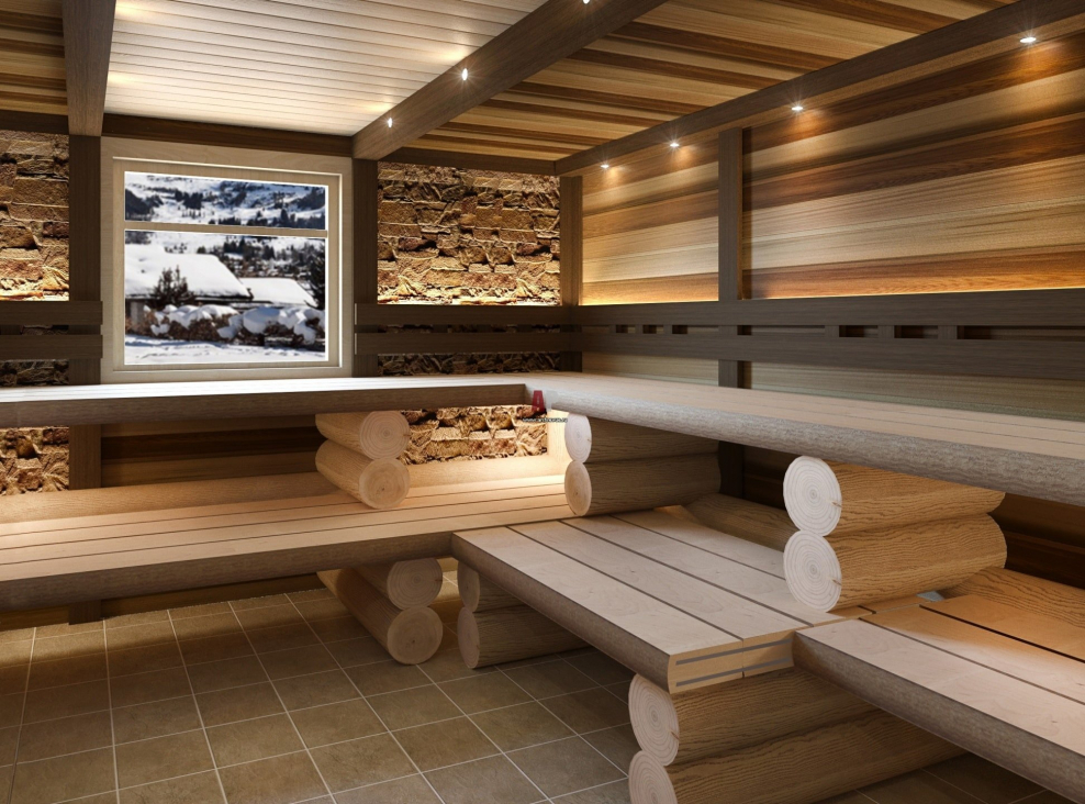 Интерьер бани