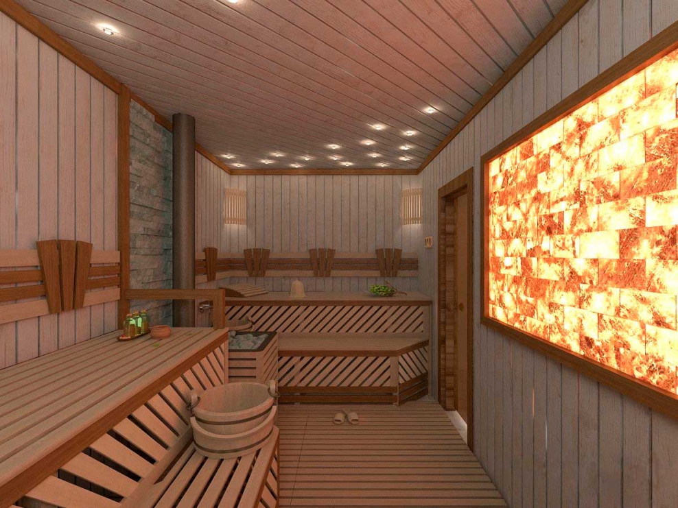 Проект бани с интерьером