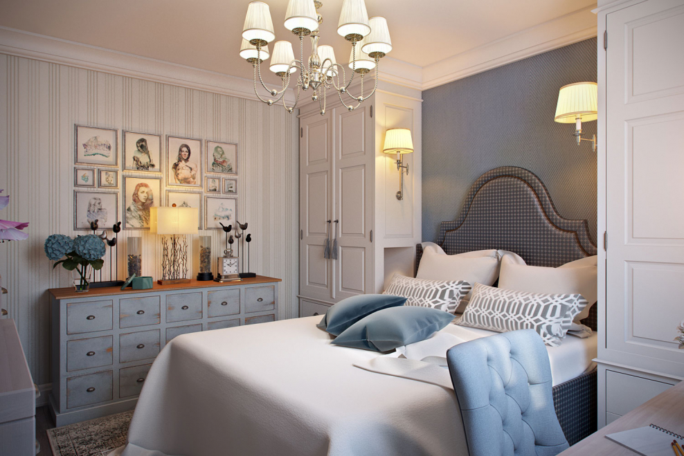 Спальня в классическом стиле
