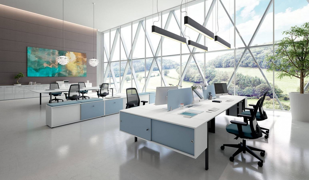 Офис типа опен Спейс