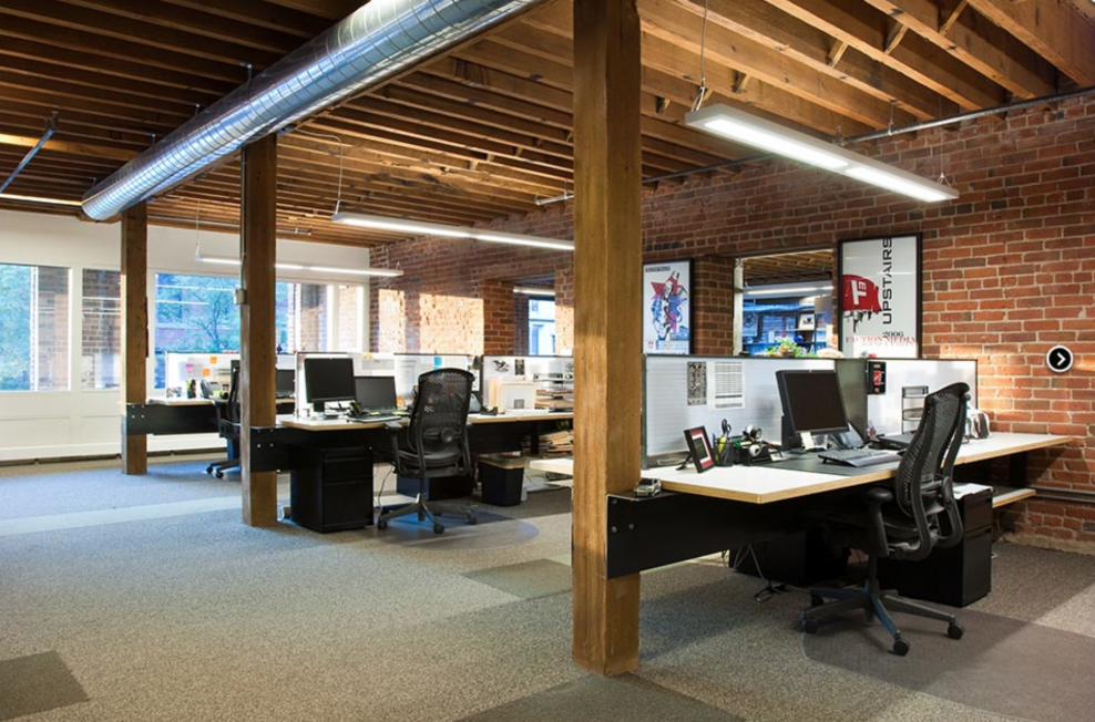 Офис опен Спейс столы лофт