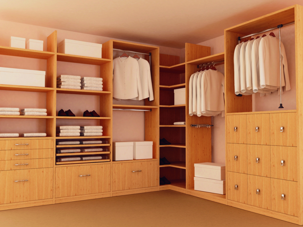 Мебель для гардеробной комнаты