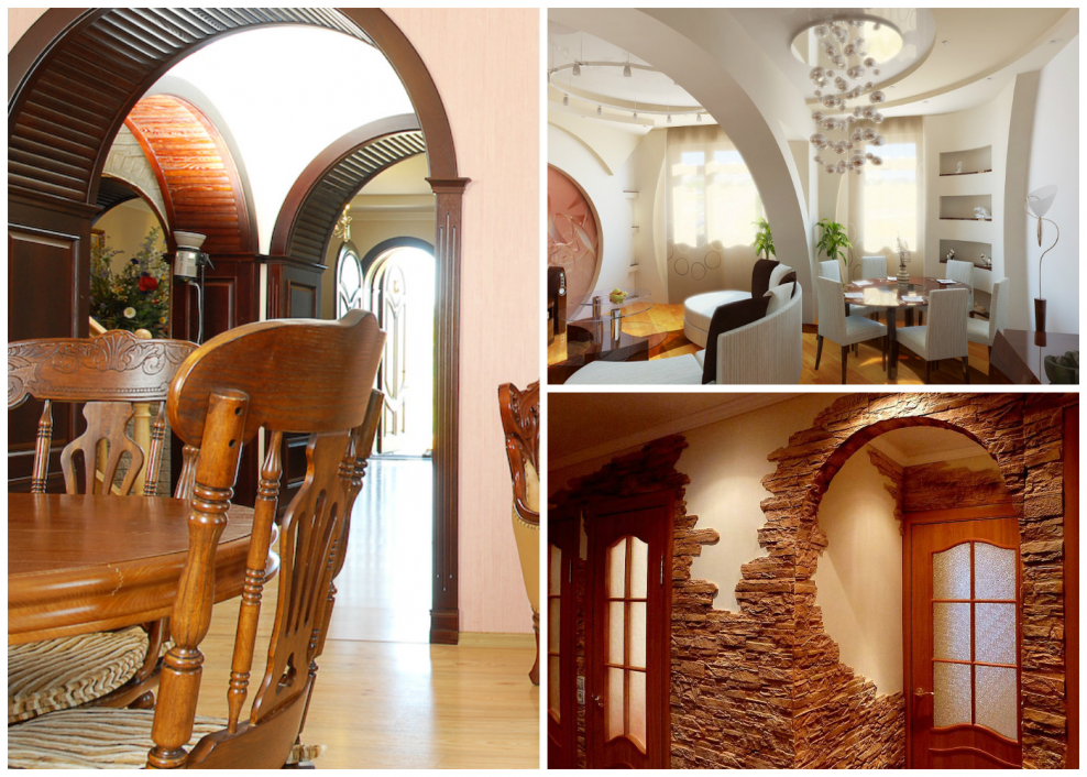 Декор межкомнатной арки