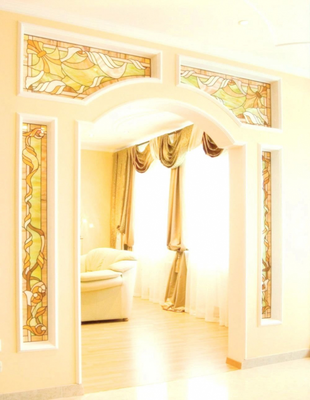 Арка проем 1метр из гипсокартона