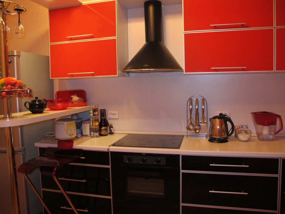 Кухни с невстроенной вытяжкой