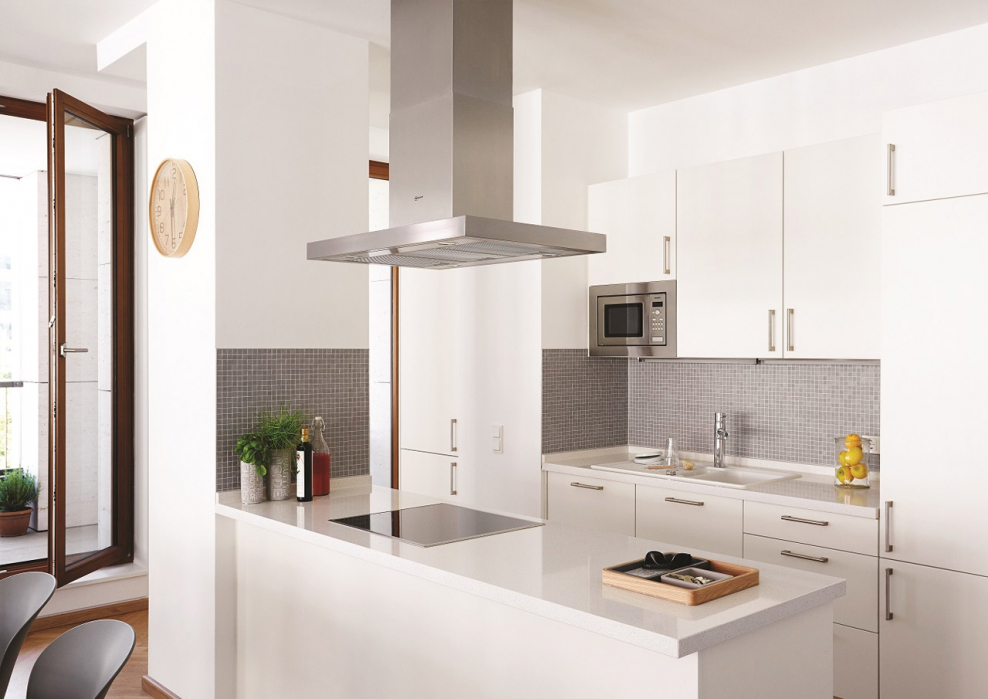 Вытяжка в скандинавском интерьере