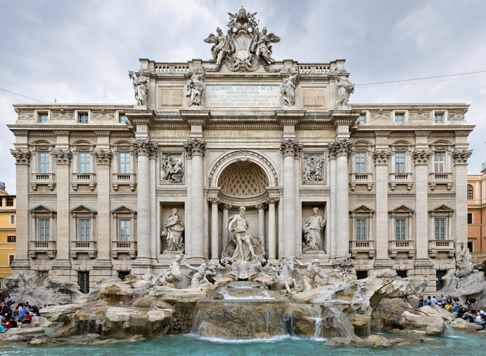 Никола Сальви фонтан Треви