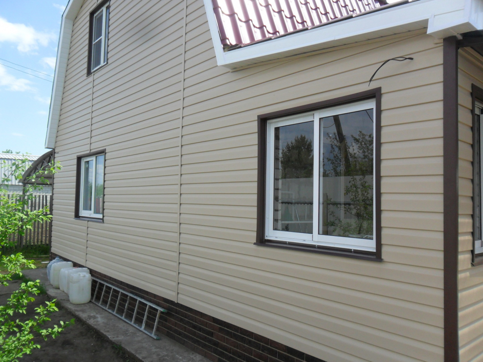 Сайдинг евробрус слоновая кость