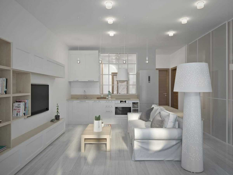 Интерьер квартиры в классическом стиле с мебелью икеа