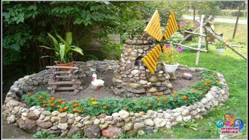 Дачные украшения для сада