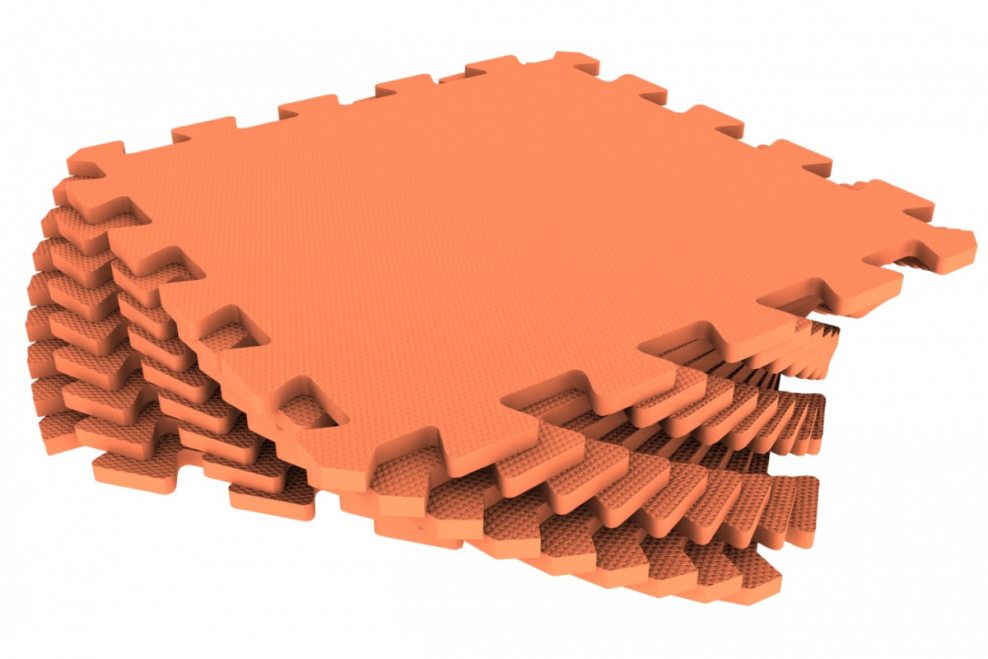 Коврик-пазл ЭКОПОЛИМЕРЫ универсальный 33х33