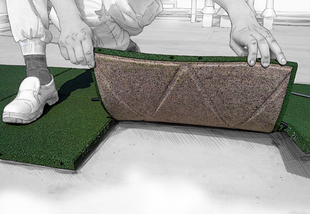 Рещиновый покрытия Ribblex