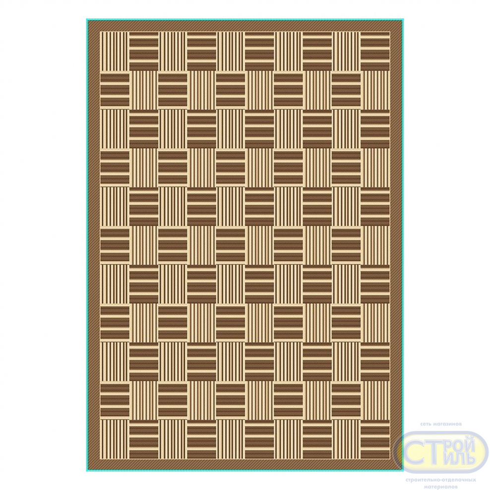 Ковер циновка "эко" 0,5*0,8 м 7917/23 (1/10) "Люберецкие ковры"