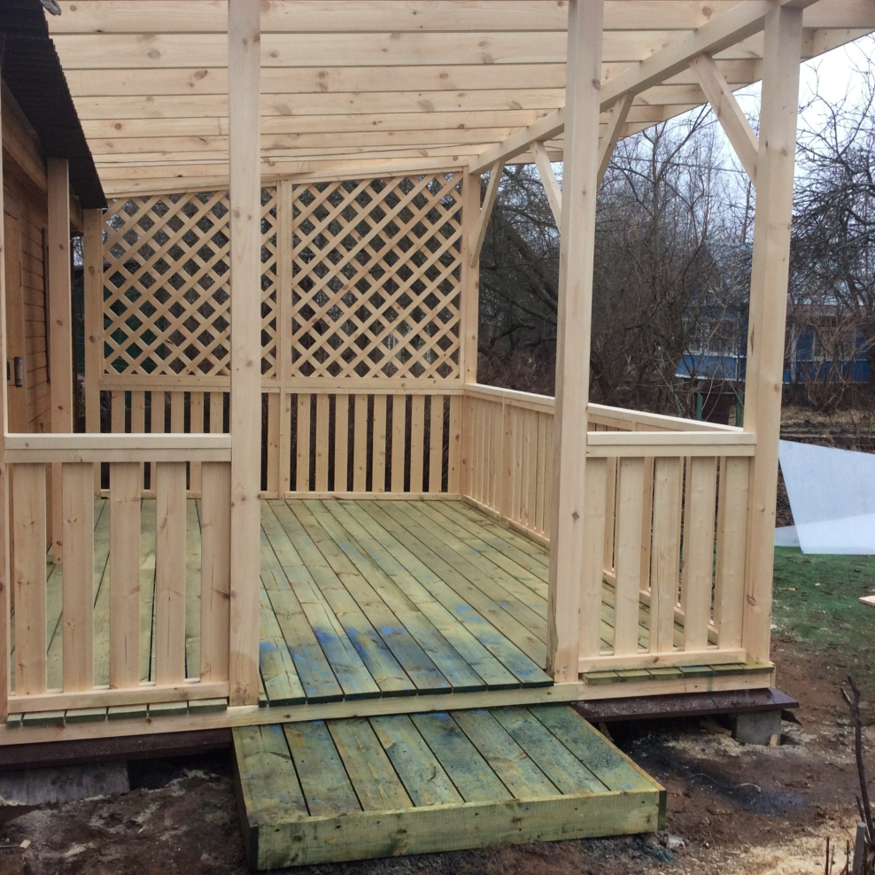 Пристройка патио