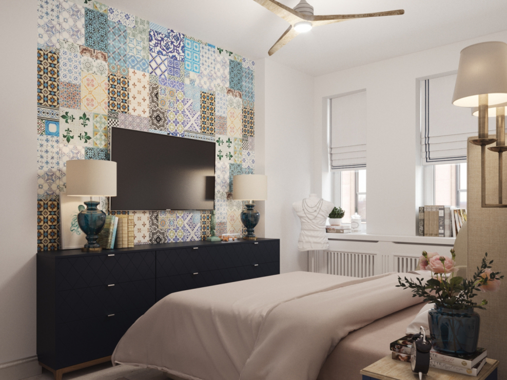 Интерьер в стиле средиземноморском Кантри Прованс