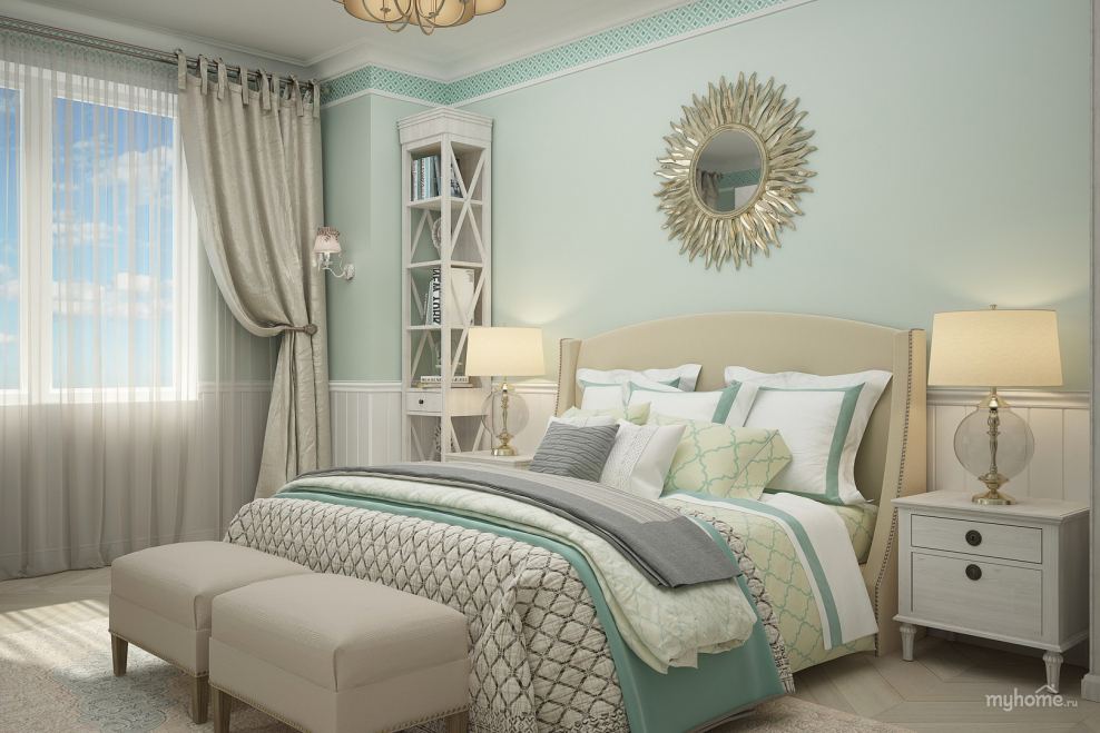 Комната для девушки в средиземноморском стиле