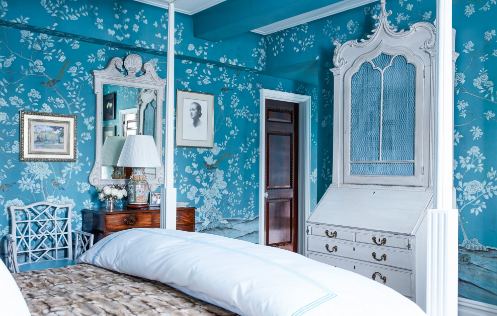 Спальня в средиземноморском стиле