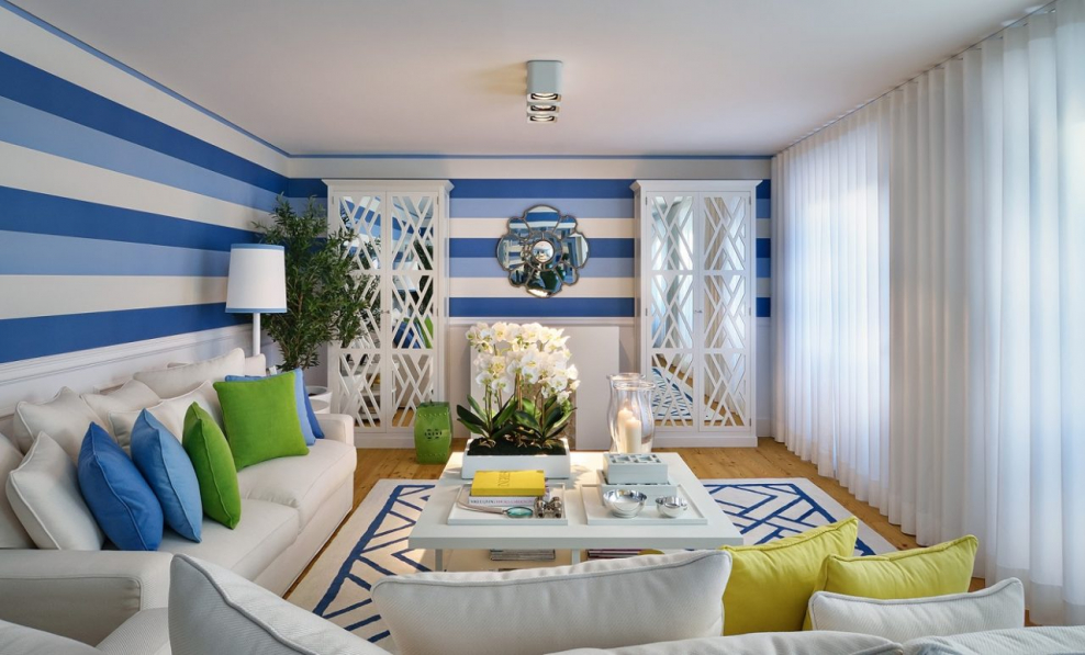 Спальня в средиземноморском стиле