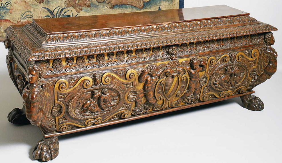 Сундук кассоне Возрождение
