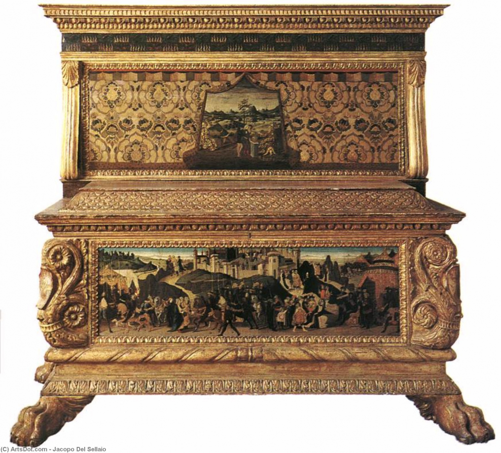 Кассоне эпохи Возрождения