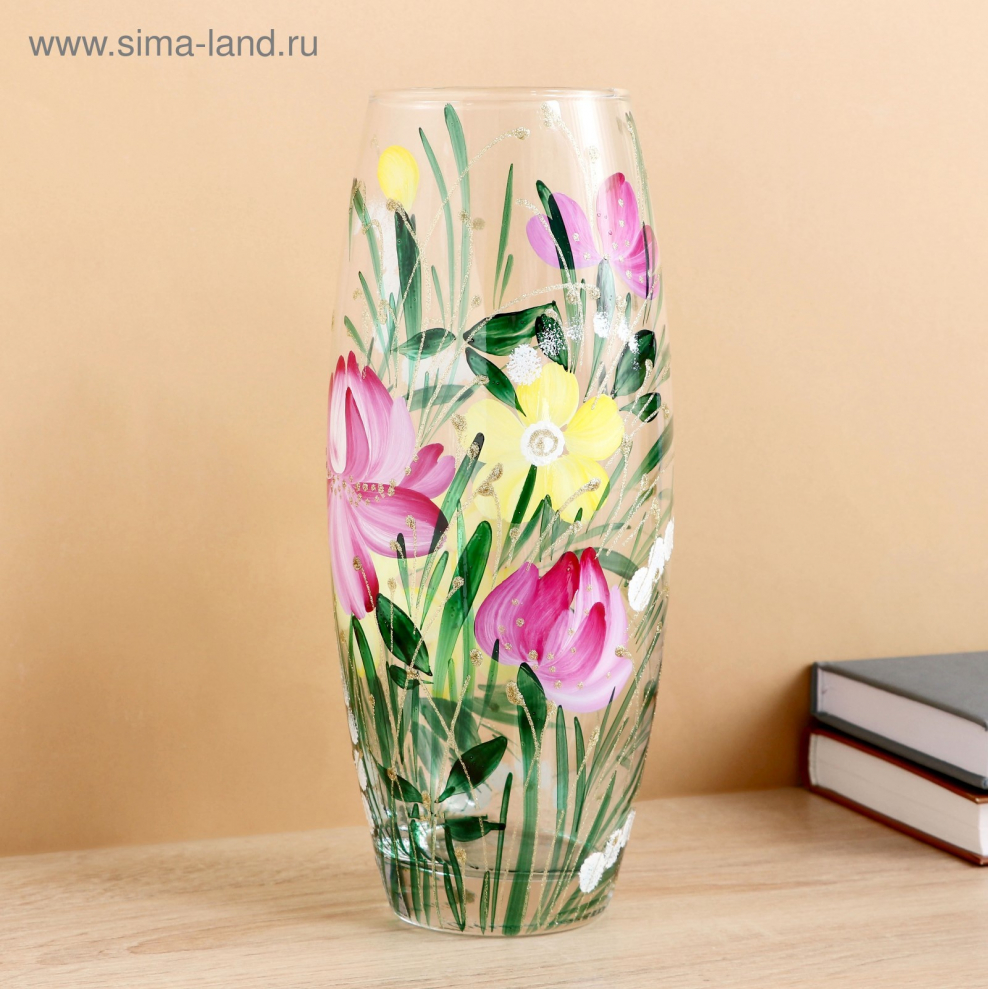 Ваза "пастэль" овал 26см