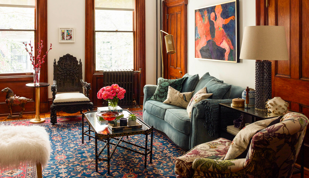 Американская Эклектика в интерьере