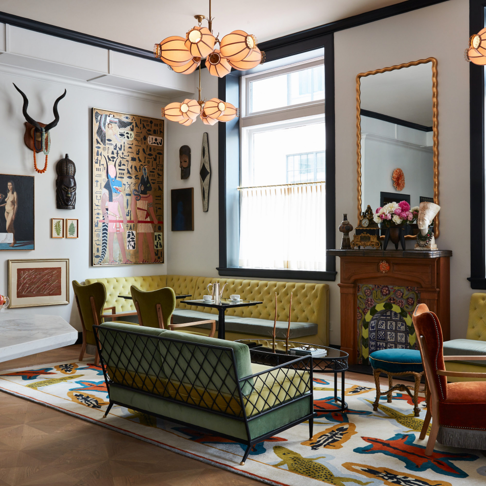 Эклектика в интерьере 19 века