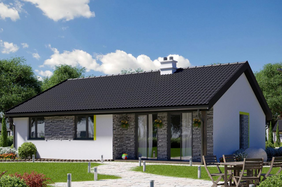 Интерьер в загородном каркасном доме