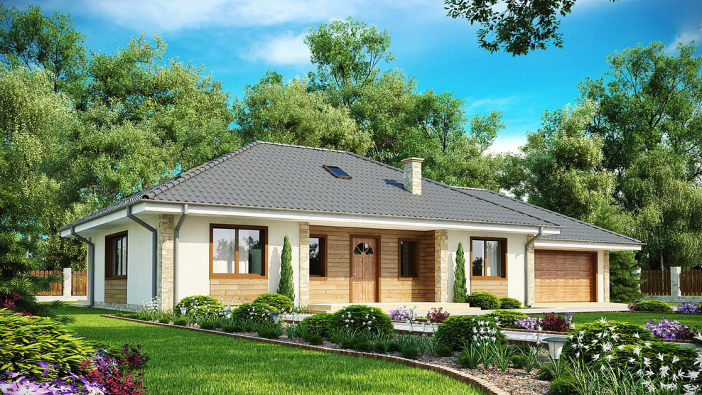 Архитектура одноэтажных домов