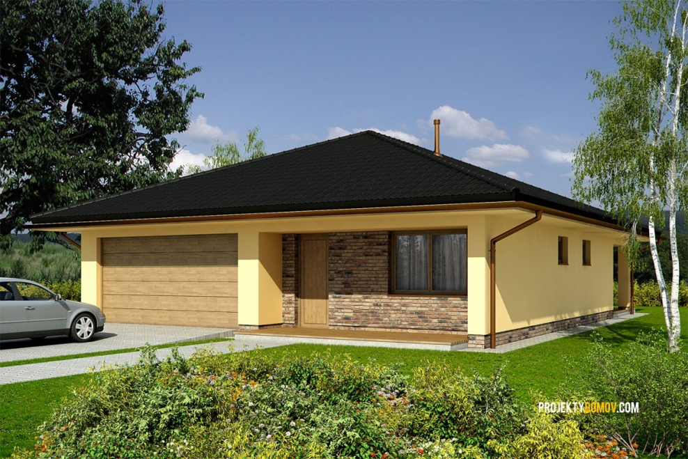 Дом 50 кв м с односкатной крышей