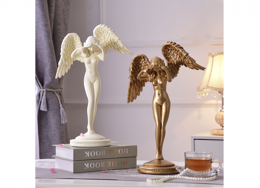 Интерьерные статуэтки из гипса