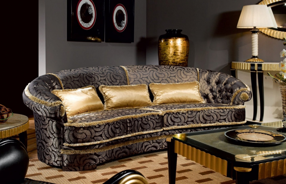 Богатые диваны для гостиной