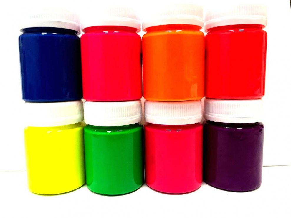 Флуоресцентная краска акрил